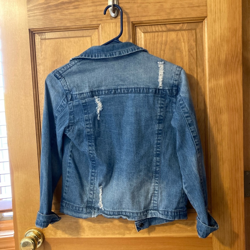 Distressed Jean Jacket - Picture 4 of 4